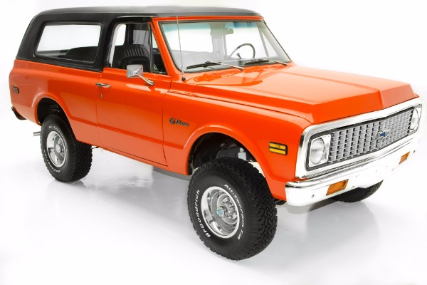 For Sale Used 1972 Chevrolet Blazer Black Top 350 4WD AC | American Dream Machines Des Moines IA 50309