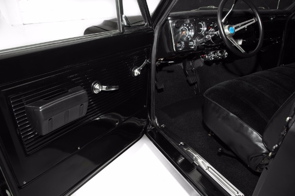 For Sale Used 1967 Chevrolet Pickup Black C10 frame-Off | American Dream Machines Des Moines IA 50309