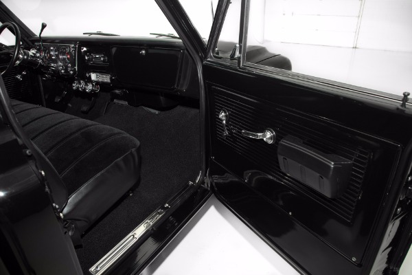 For Sale Used 1967 Chevrolet Pickup Black C10 frame-Off | American Dream Machines Des Moines IA 50309