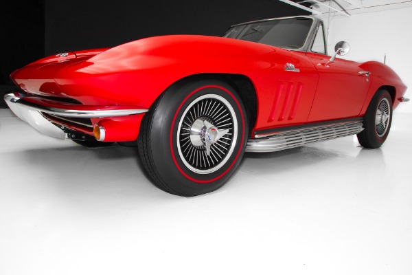 For Sale Used 1965 Chevrolet Corvette Red 400hp Big Block AC | American Dream Machines Des Moines IA 50309