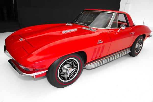 For Sale Used 1965 Chevrolet Corvette Red 400hp Big Block AC | American Dream Machines Des Moines IA 50309