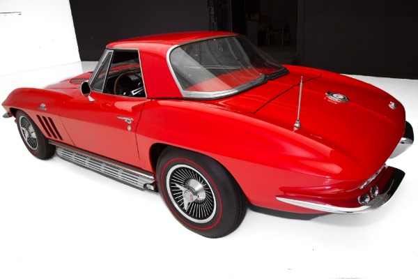 For Sale Used 1965 Chevrolet Corvette Red 400hp Big Block AC | American Dream Machines Des Moines IA 50309