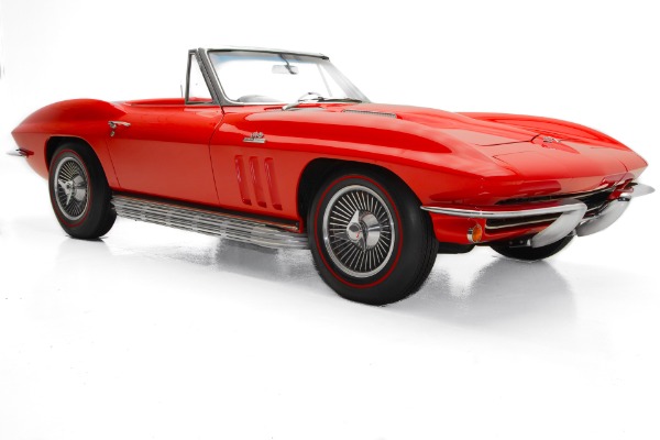 For Sale Used 1965 Chevrolet Corvette Red 400hp Big Block AC | American Dream Machines Des Moines IA 50309