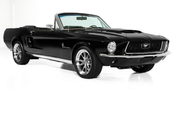 For Sale Used 1967 Ford Mustang Triple Black 347/480hp AC | American Dream Machines Des Moines IA 50309