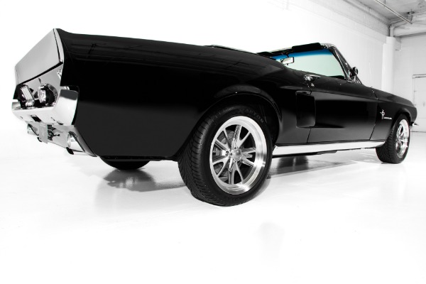 For Sale Used 1967 Ford Mustang Triple Black 347/480hp AC | American Dream Machines Des Moines IA 50309