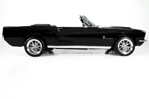 For Sale Used 1967 Ford Mustang Triple Black 347/480hp AC | American Dream Machines Des Moines IA 50309