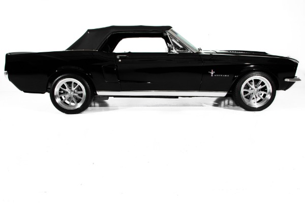 For Sale Used 1967 Ford Mustang Triple Black 347/480hp AC | American Dream Machines Des Moines IA 50309