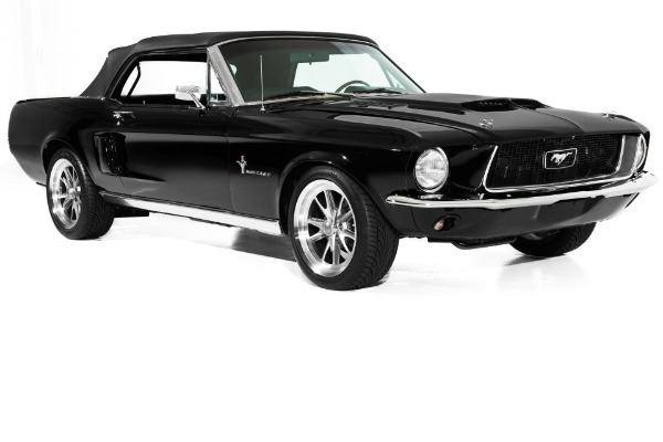 For Sale Used 1967 Ford Mustang Triple Black 347/480hp AC | American Dream Machines Des Moines IA 50309