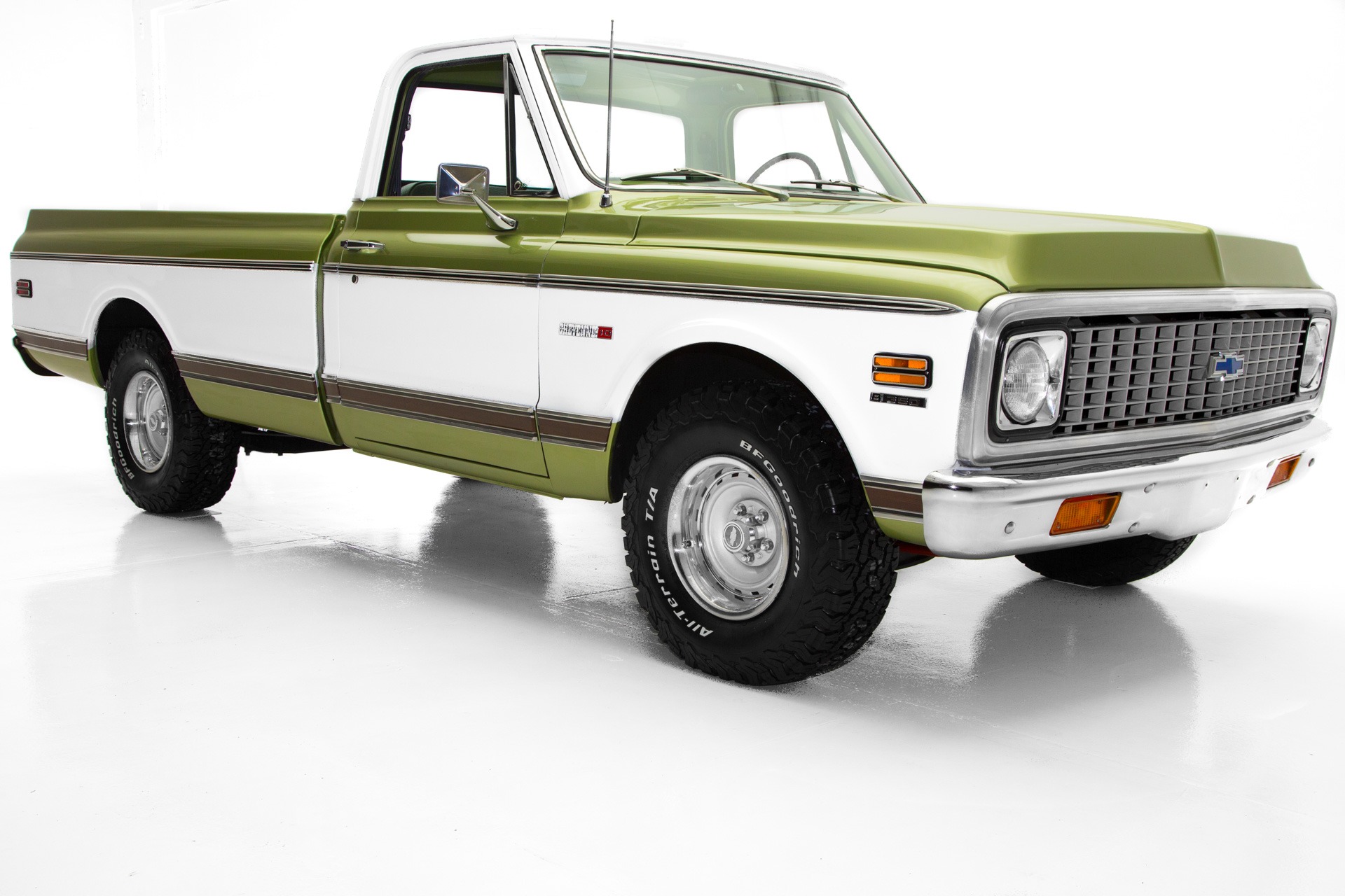 For Sale Used 1972 Chevrolet Pickup Cheyenne C10 Frame-off AC | American Dream Machines Des Moines IA 50309