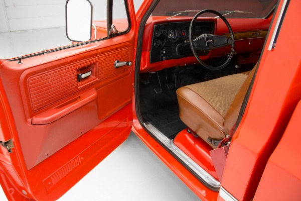 For Sale Used 1977 Chevrolet Custom BIG RED K10 4x4 4-spd | American Dream Machines Des Moines IA 50309