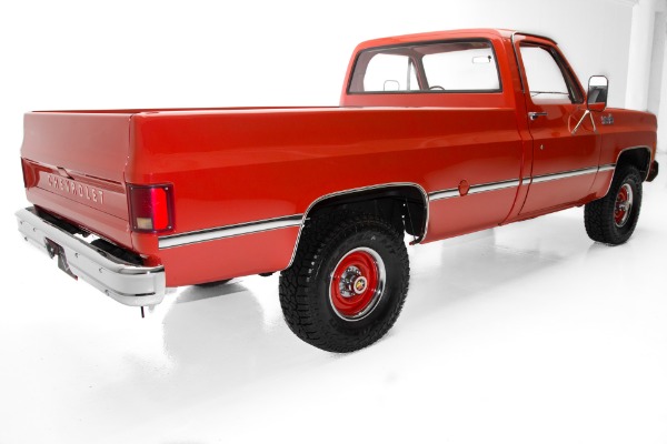 For Sale Used 1977 Chevrolet Custom BIG RED K10 4x4 4-spd | American Dream Machines Des Moines IA 50309