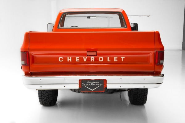 For Sale Used 1977 Chevrolet Custom BIG RED K10 4x4 4-spd | American Dream Machines Des Moines IA 50309