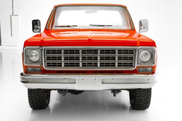 For Sale Used 1977 Chevrolet Custom BIG RED K10 4x4 4-spd | American Dream Machines Des Moines IA 50309