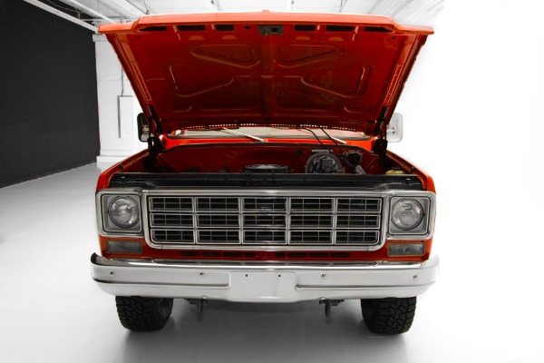 For Sale Used 1977 Chevrolet Custom BIG RED K10 4x4 4-spd | American Dream Machines Des Moines IA 50309