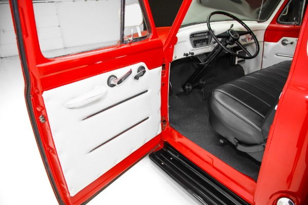 For Sale Used 1955 Ford Pickup F100 Texaco Shop Truck  Oak Bed | American Dream Machines Des Moines IA 50309