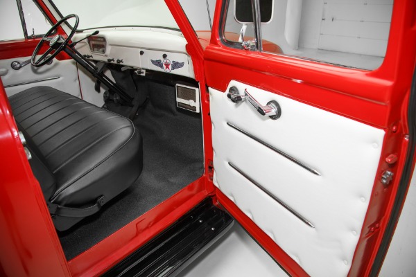 For Sale Used 1955 Ford Pickup F100 Texaco Shop Truck  Oak Bed | American Dream Machines Des Moines IA 50309