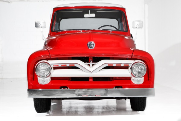 For Sale Used 1955 Ford Pickup F100 Texaco Shop Truck  Oak Bed | American Dream Machines Des Moines IA 50309