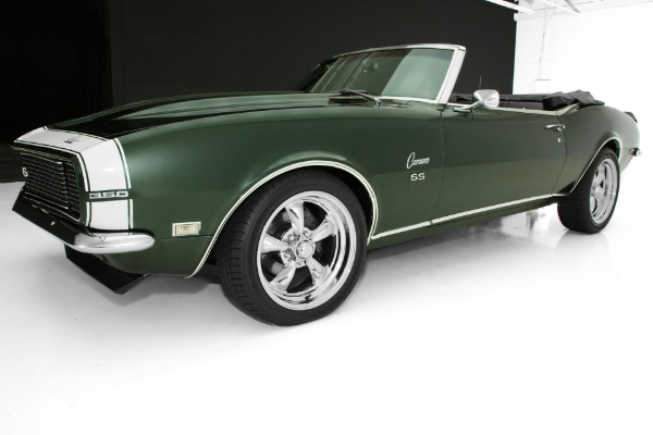 For Sale Used 1968 Chevrolet Camaro Midnight Green 4 Spd A/C | American Dream Machines Des Moines IA 50309