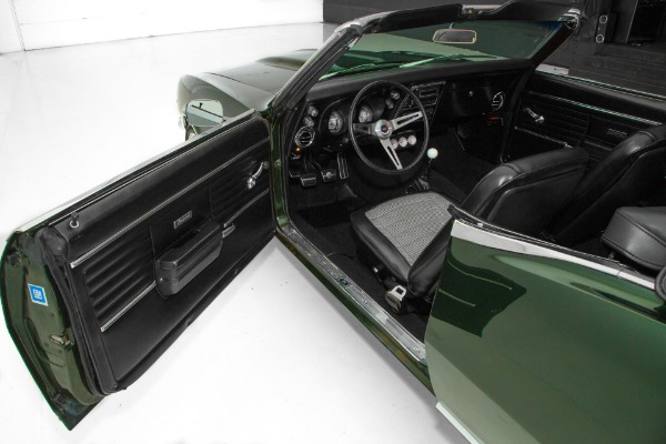 For Sale Used 1968 Chevrolet Camaro Midnight Green 4 Spd A/C | American Dream Machines Des Moines IA 50309