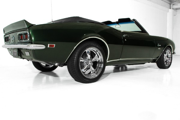 For Sale Used 1968 Chevrolet Camaro Midnight Green 4 Spd A/C | American Dream Machines Des Moines IA 50309