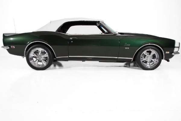 For Sale Used 1968 Chevrolet Camaro Midnight Green 4 Spd A/C | American Dream Machines Des Moines IA 50309