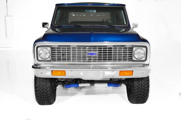 For Sale Used 1972 Chevrolet Blazer Blue Metallic 383 Soft top | American Dream Machines Des Moines IA 50309