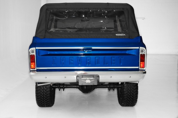 For Sale Used 1972 Chevrolet Blazer Blue Metallic 383 Soft top | American Dream Machines Des Moines IA 50309