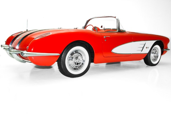 For Sale Used 1958 Chevrolet Corvette 283/245 dual quads | American Dream Machines Des Moines IA 50309