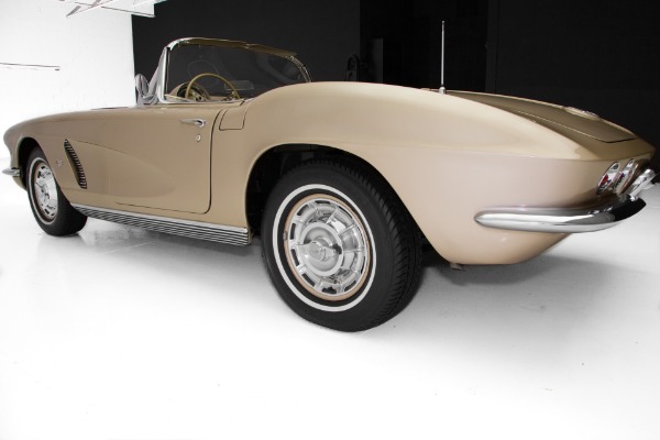 For Sale Used 1962 Chevrolet Corvette Fawn Champagne 2 Tops | American Dream Machines Des Moines IA 50309