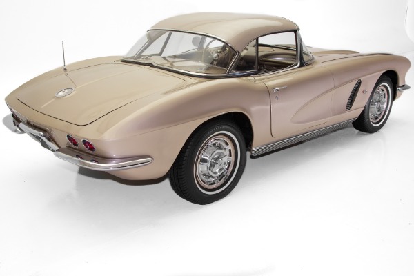 For Sale Used 1962 Chevrolet Corvette Fawn Champagne 2 Tops | American Dream Machines Des Moines IA 50309