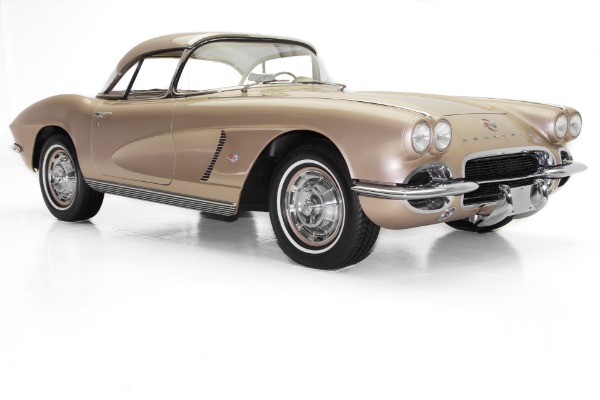 For Sale Used 1962 Chevrolet Corvette Fawn Champagne 2 Tops | American Dream Machines Des Moines IA 50309