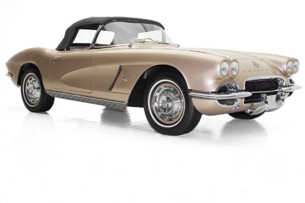 For Sale Used 1962 Chevrolet Corvette Fawn Champagne 2 Tops | American Dream Machines Des Moines IA 50309
