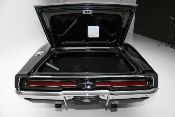 For Sale Used 1969 Dodge Charger Black 383 Big Block 4 speed | American Dream Machines Des Moines IA 50309