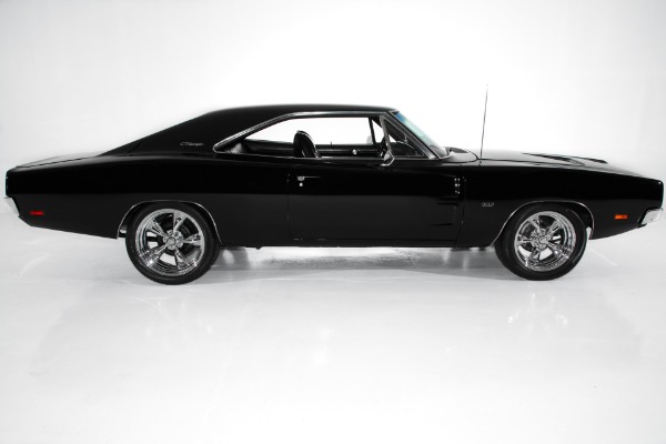 For Sale Used 1969 Dodge Charger Black 383 Big Block 4 speed | American Dream Machines Des Moines IA 50309