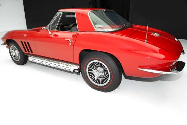 For Sale Used 1965 Chevrolet Corvette Red Convertible 2 Tops | American Dream Machines Des Moines IA 50309