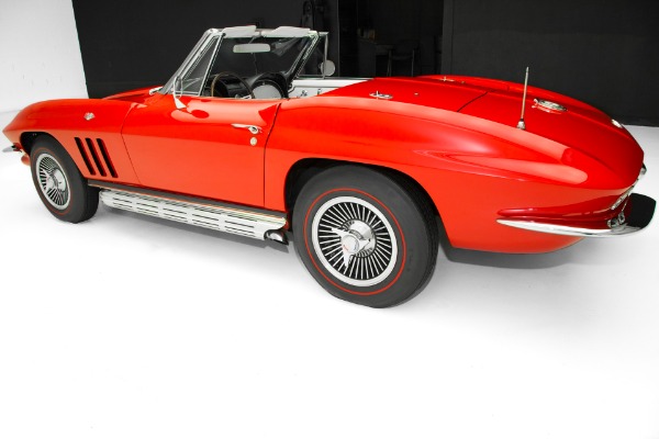 For Sale Used 1965 Chevrolet Corvette Red Convertible 2 Tops | American Dream Machines Des Moines IA 50309