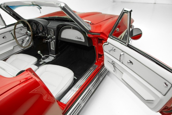 For Sale Used 1965 Chevrolet Corvette Red Convertible 2 Tops | American Dream Machines Des Moines IA 50309