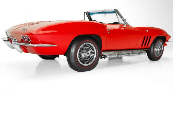 For Sale Used 1965 Chevrolet Corvette Red Convertible 2 Tops | American Dream Machines Des Moines IA 50309