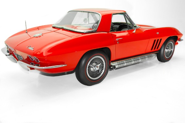 For Sale Used 1965 Chevrolet Corvette Red Convertible 2 Tops | American Dream Machines Des Moines IA 50309