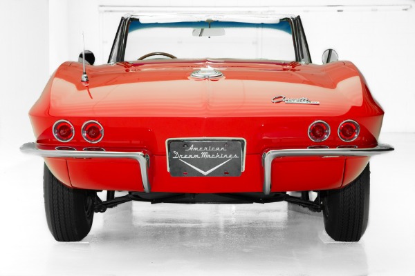 For Sale Used 1965 Chevrolet Corvette Red Convertible 2 Tops | American Dream Machines Des Moines IA 50309