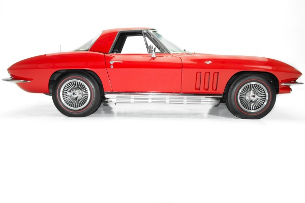 For Sale Used 1965 Chevrolet Corvette Red Convertible 2 Tops | American Dream Machines Des Moines IA 50309