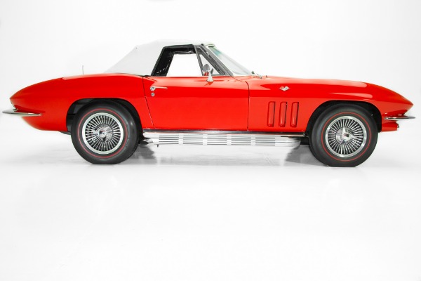 For Sale Used 1965 Chevrolet Corvette Red Convertible 2 Tops | American Dream Machines Des Moines IA 50309