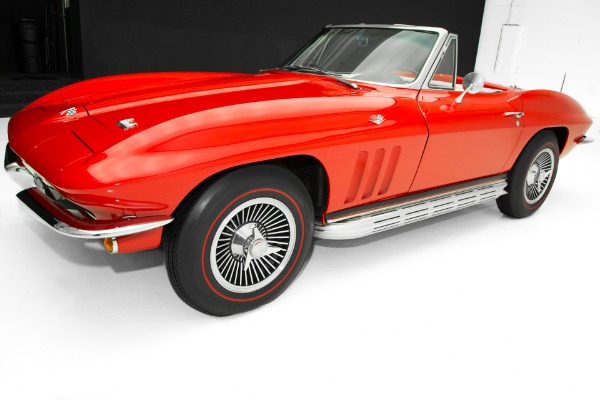 For Sale Used 1965 Chevrolet Corvette Red Convertible 2 Tops | American Dream Machines Des Moines IA 50309