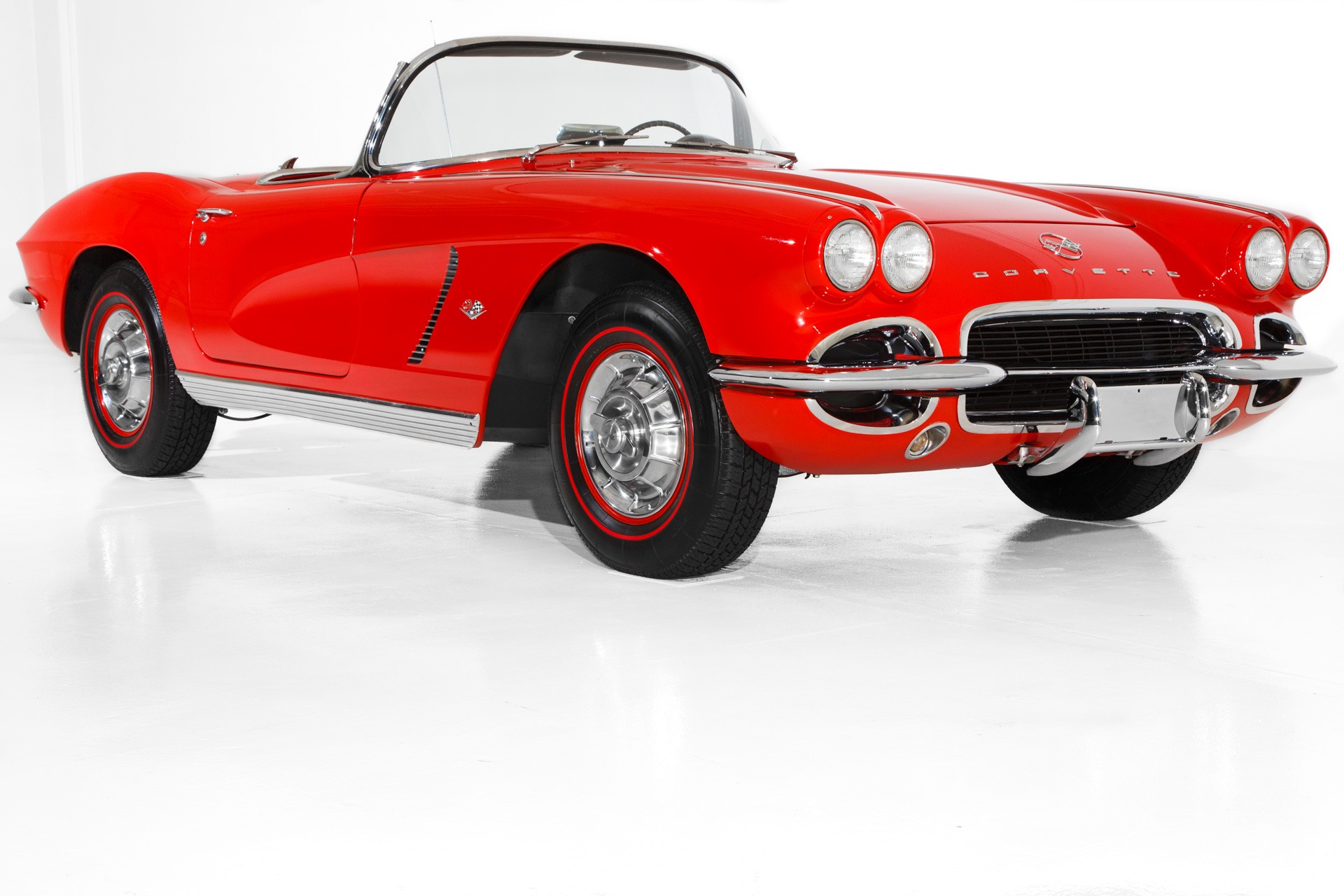 For Sale Used 1962 Chevrolet Corvette Red 327/400hp Frame-Off | American Dream Machines Des Moines IA 50309