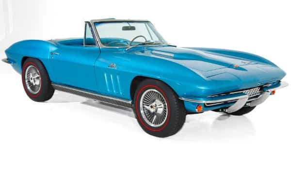 For Sale Used 1966 Chevrolet Corvette Blue/Blue 's 427/425 | American Dream Machines Des Moines IA 50309