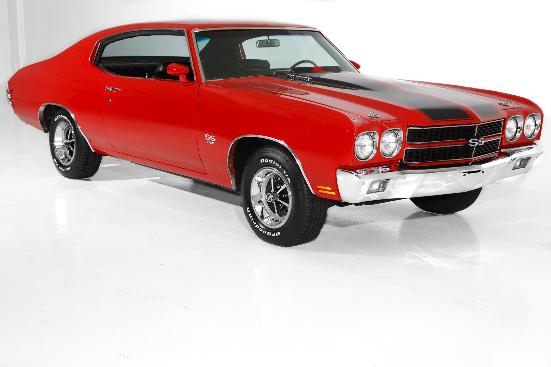 For Sale Used 1970 Chevrolet Chevelle Red SS 396/350 4-Speed | American Dream Machines Des Moines IA 50309