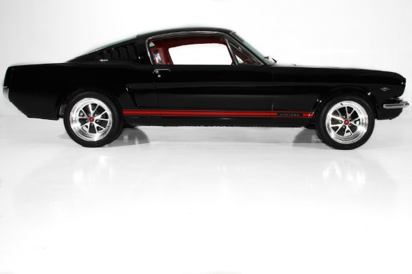 For Sale Used 1965 Ford Mustang Black & Red 289 Gorgeous! | American Dream Machines Des Moines IA 50309