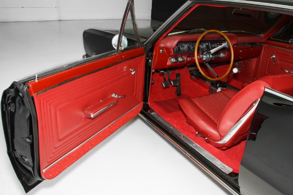 For Sale Used 1965 Pontiac GTO Black/Red 389/335 4-Speed PHS | American Dream Machines Des Moines IA 50309