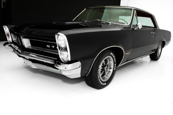 For Sale Used 1965 Pontiac GTO Black/Red 389/335 4-Speed PHS | American Dream Machines Des Moines IA 50309