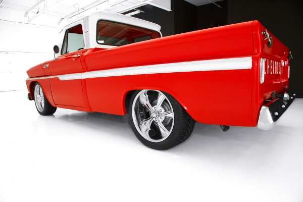 For Sale Used 1965 Chevrolet Pickup Red C10 frame-Off LS1 Auto | American Dream Machines Des Moines IA 50309